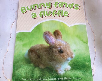 Bunny Finds a Fluffle paperback children’s picture book, Easter gift