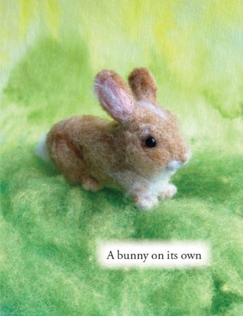 Bunny Finds a Fluffle paperback childrens picture book, Easter gift image 3