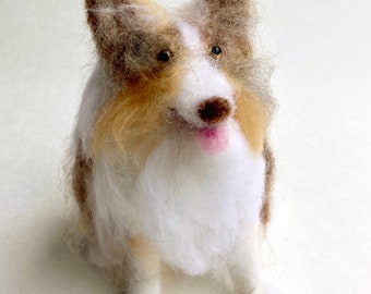 Custom needlefelted dog, pet, character or animal  for your stop motion animation project, figurine