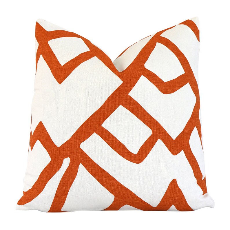 Schumacher Zimba Designer Throw Pillow Covers Modern Abstract Etsy