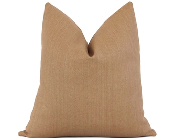 camel throw pillows