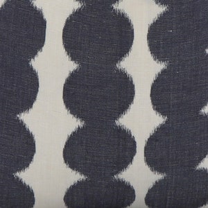 Schumacher Full Circle Navy | 4x4&quot; Fabric Sample