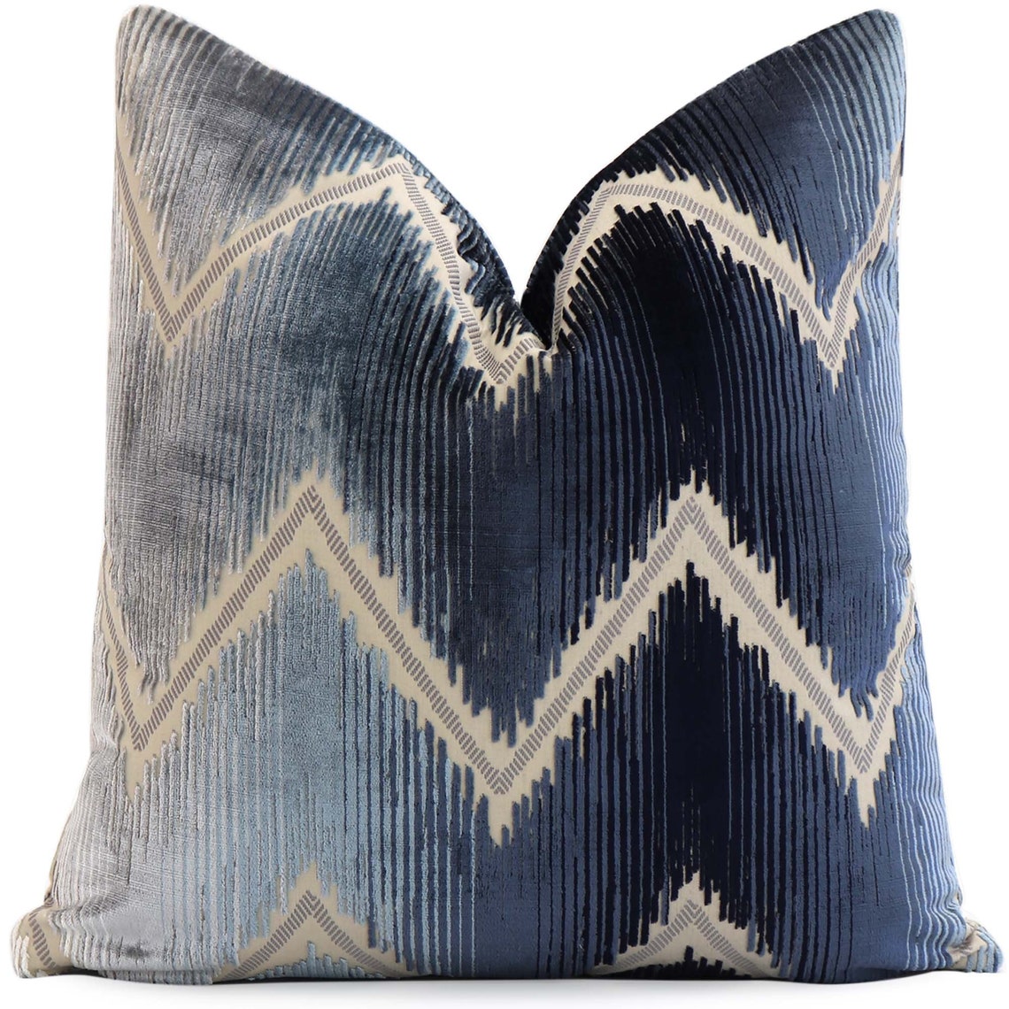 Schumacher Shock Wave Midnight 4x4 Fabric Sample Etsy