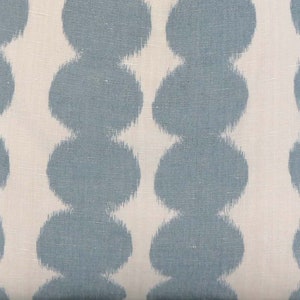 Schumacher Full Circle Sky Blue | 4x4" Fabric Sample