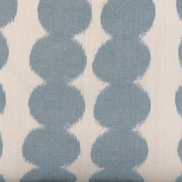 Schumacher Full Circle Sky Blue | 4x4" Fabric Sample