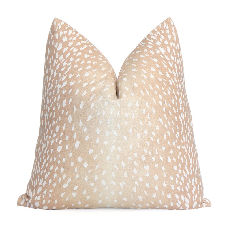 Linen Pillow Case With Gold Zipper Handmade Pillow Cover Etsy