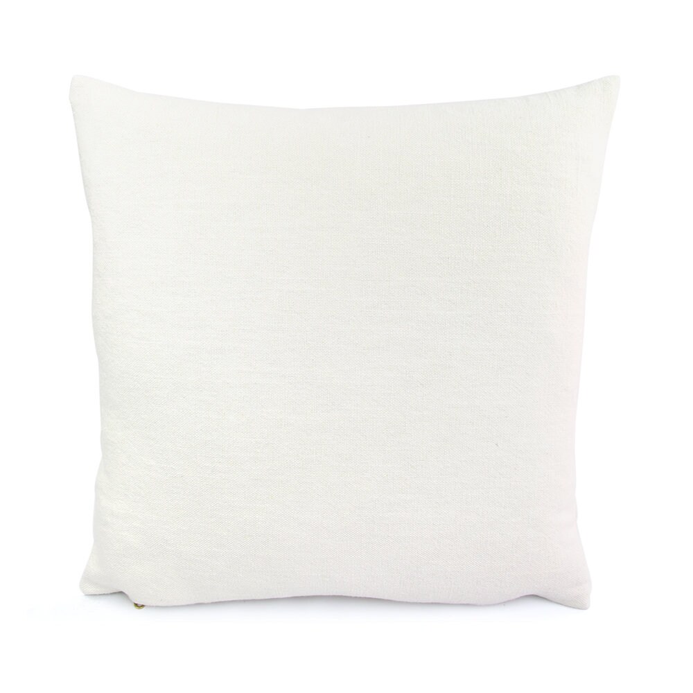 OffWhite Solid Pillow Cover 18x18 20x20 22x22 Eurosham or Etsy