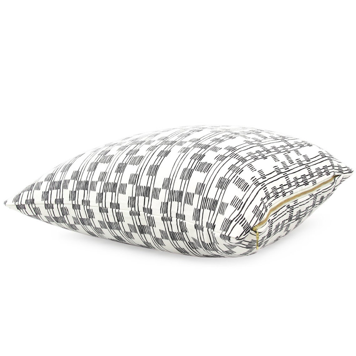 Black Pillow Cover 18x18 20x20 22x22 Euro Sham or Striped Etsy