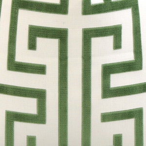 Ming Trail Green Velvet | 4x4" Fabric Sample