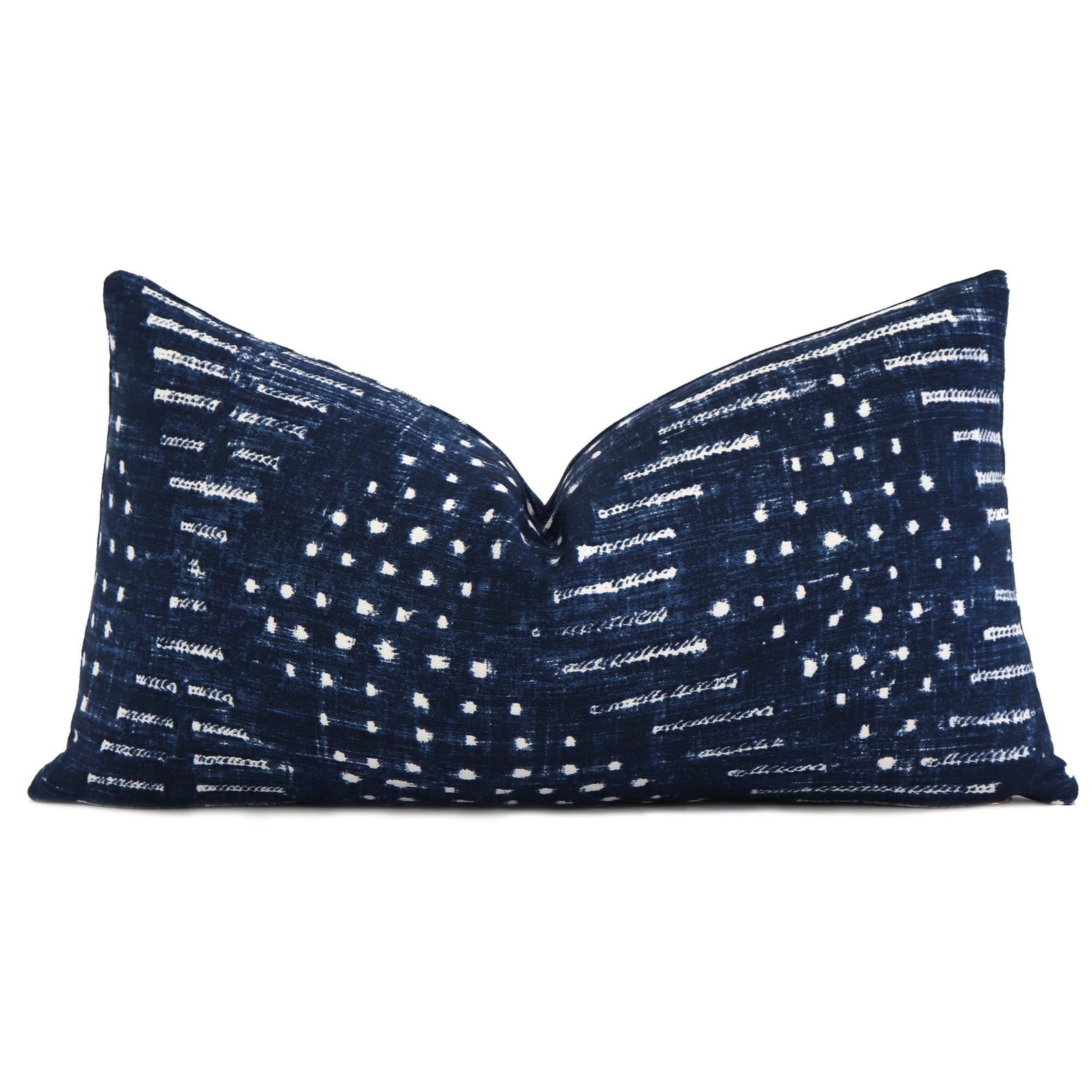 Thibaut Mali Blue and White Lumbar Throw Pillow Cover With Etsy