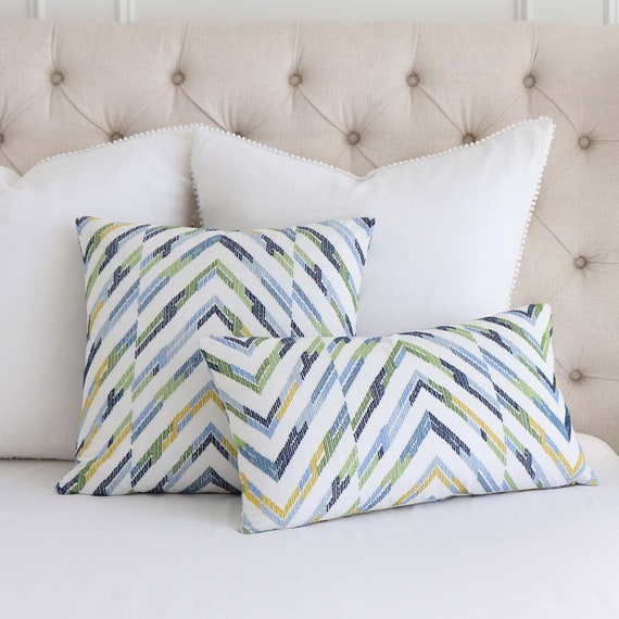 Blue yellow throw hotsell