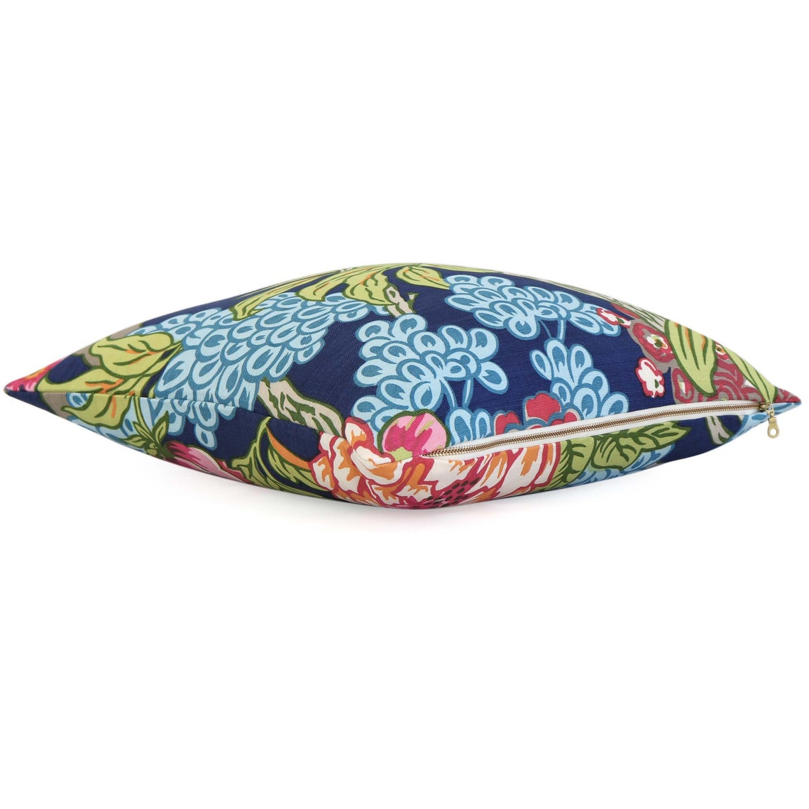 Thibaut Honshu Navy Throw Pillow Cover With Zipper Large Etsy