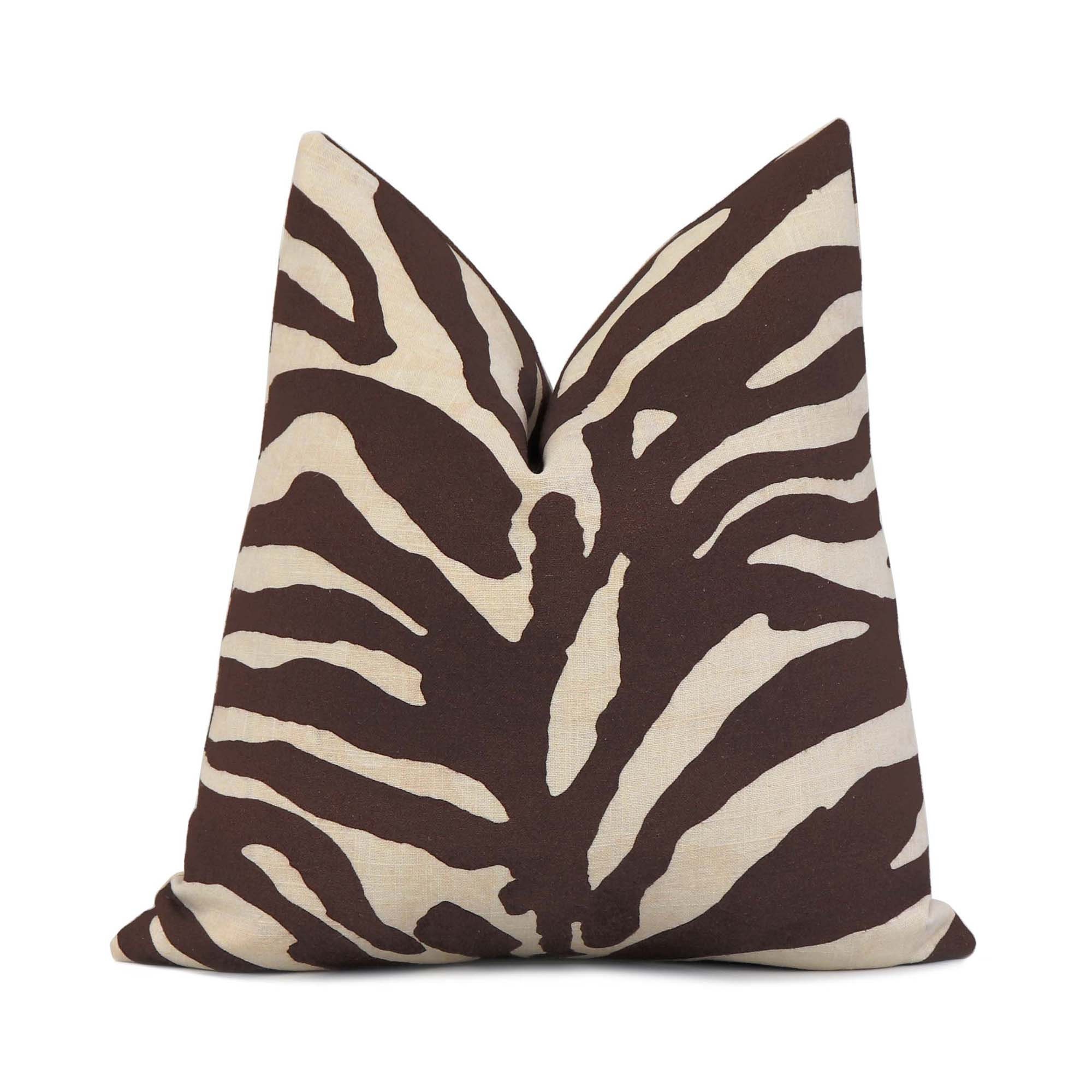 zebra pillow covers