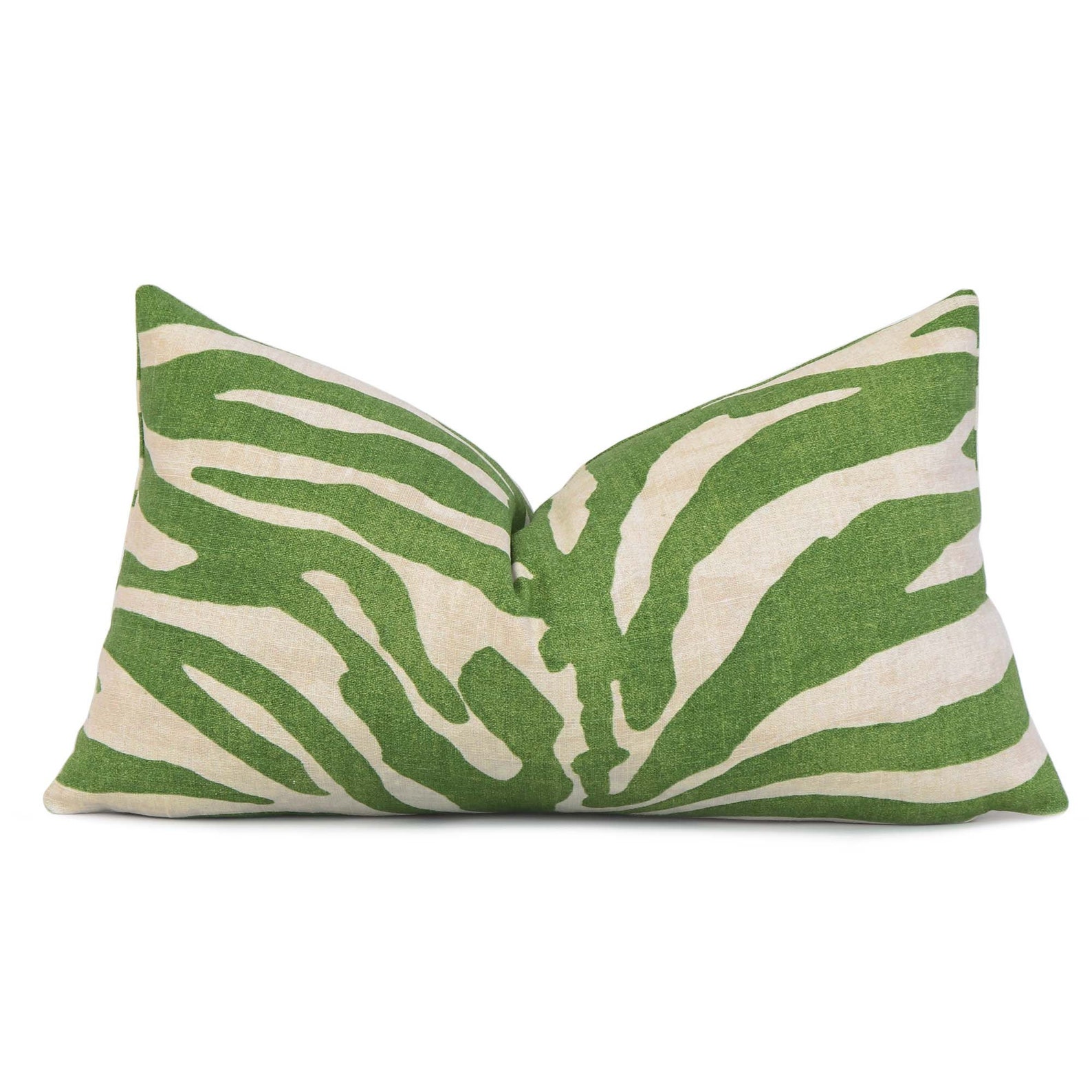 Designer Animal Print Green Lumbar Throw Pillow Cover Case Etsy.de