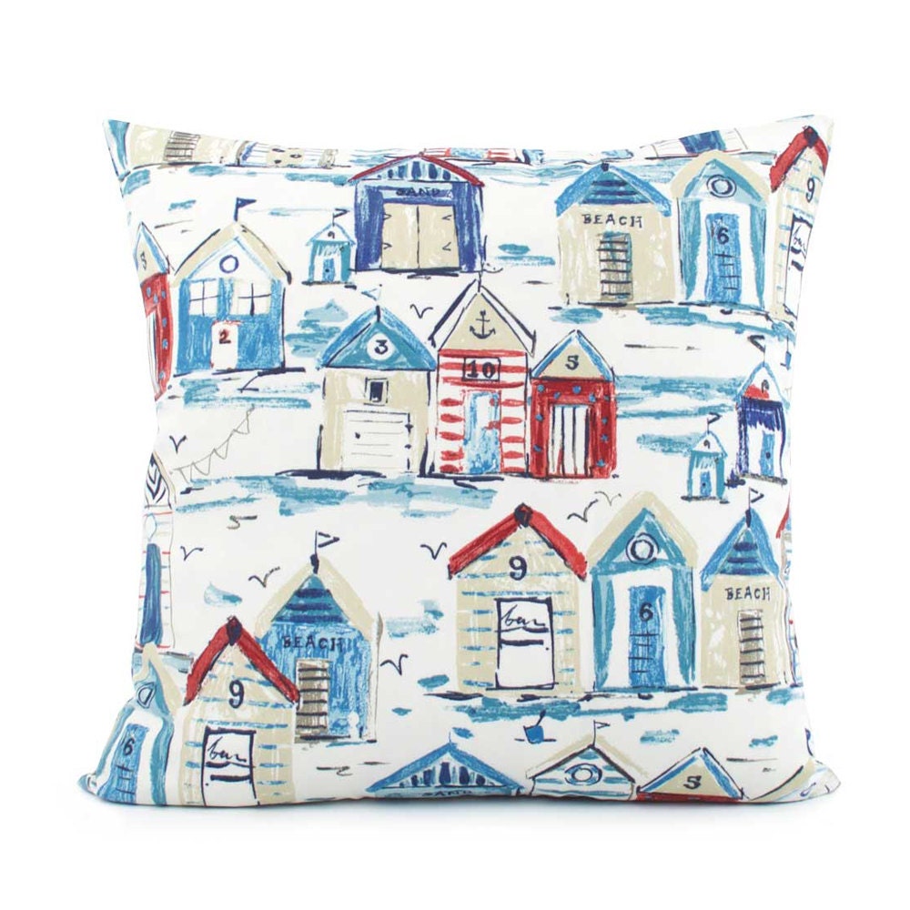 Red White and Blue Outdoor Pillow Cover 18x18 20x20 22x22 Etsy