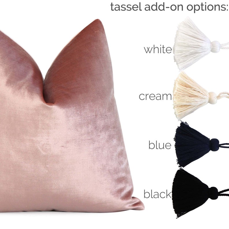 Rosy Velvet Decorative Pillow Cover Blush Decorative Designer Etsy