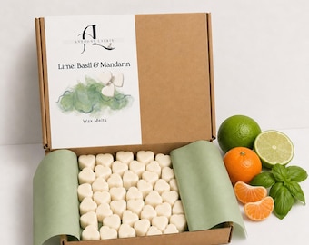 Lime, Basil & Mandarin Wax Melts