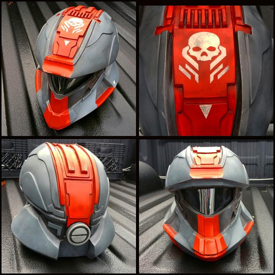 Ultimate Halo 4 Scout Helmet Paint by 