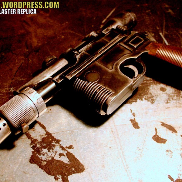 Han Solo DL-44 Blastech Prop Replica - Weighted Version