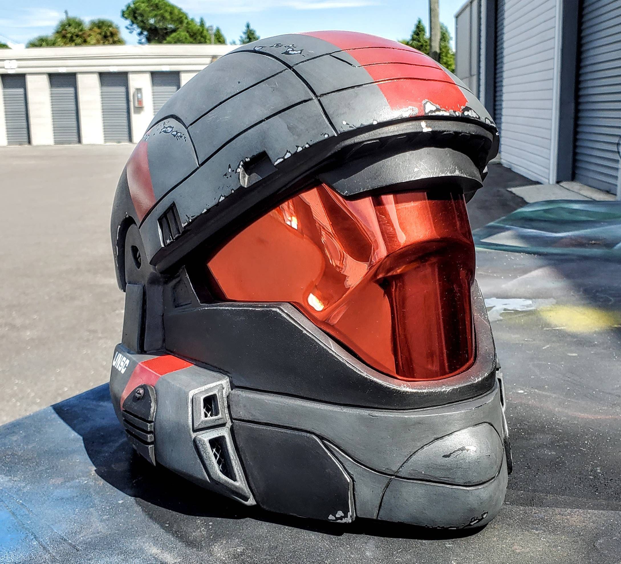 Custom Halo Odst Visor Only Helmet Not Included Etsy