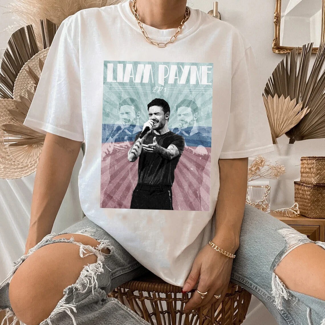 Discover Vintage Liam Payne T-Shirt, Liam Payne Fan Shirt