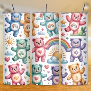 Cartoon Character Tumbler Wrap PNG | 20oz Skinny Sublimation Design | Movie Characters Cup Wrap | Straight Digital Download