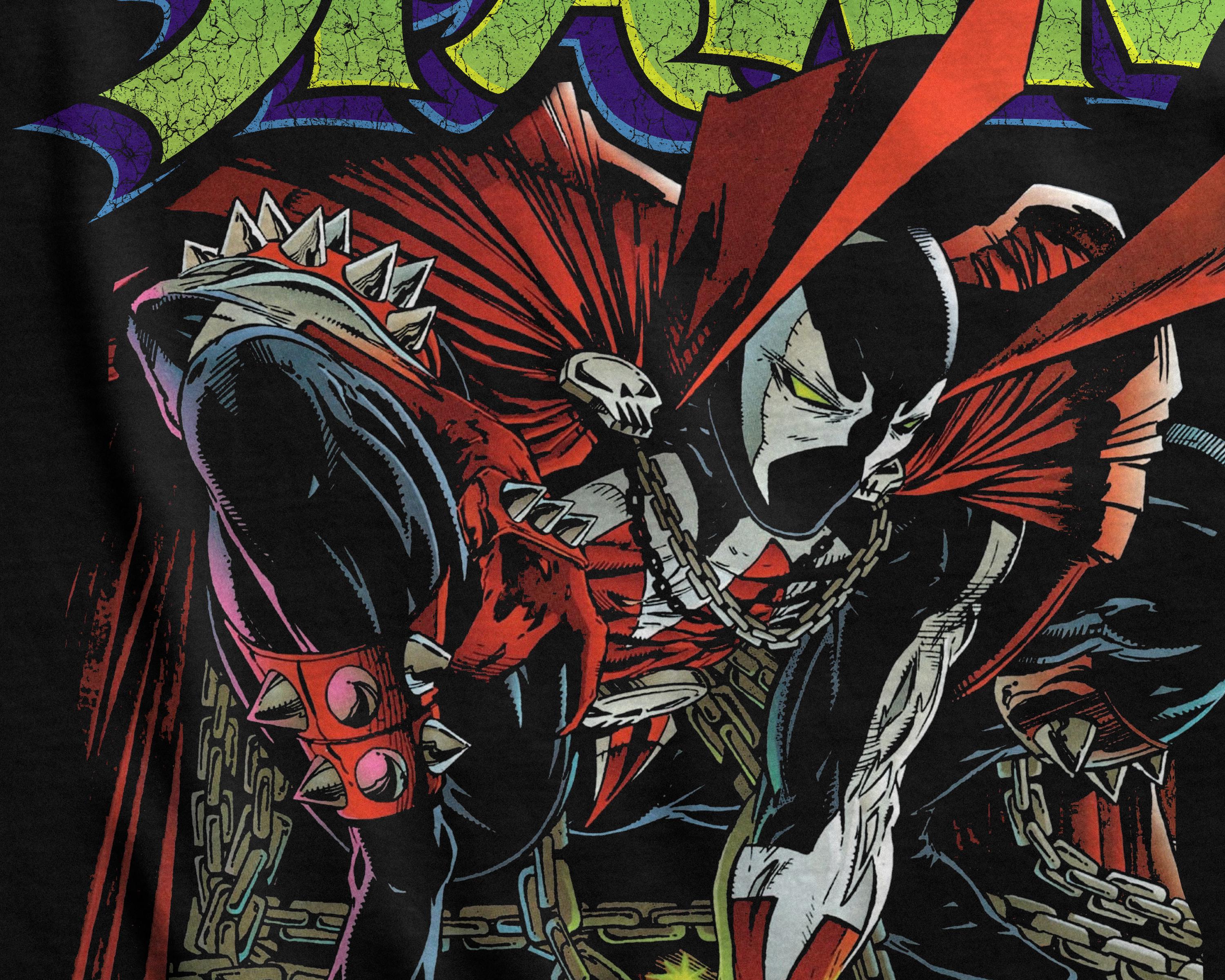 Spawn Shirt Vintage 90s Bootleg Style, Todd Mcfarlane Comic T-shirt ...