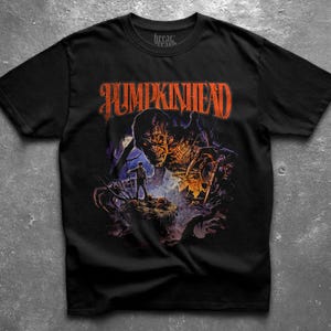 Pumpkinhead Shirt, Stan Winston Monster Horror Tee, Vintage 80s Creature Bootleg Graphic T-Shirt, Demon Revenge Cult Fan Gift, bootleg tee