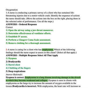 ATI Med Surg Study guide