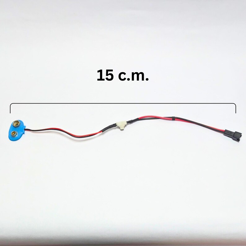 9V Battery Connector With LED, On/off Switch, DIY Project Ready - Etsy