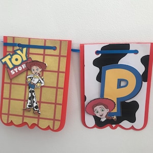 Toy Story personalised birthday banner