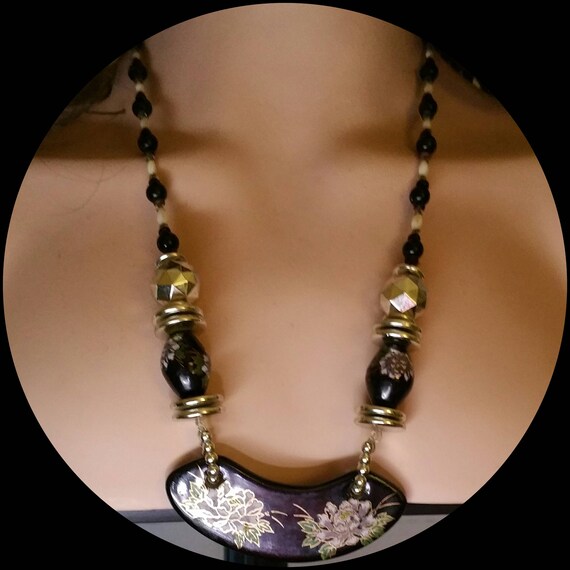 large statement necklace