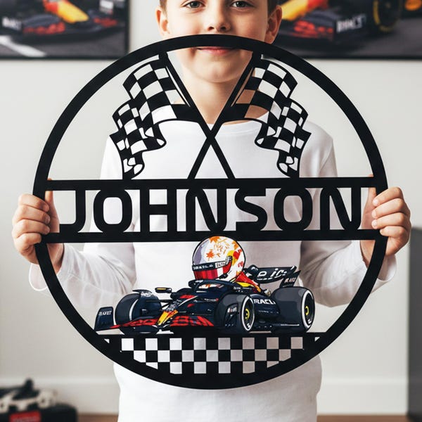 Simple F1 Racing Deco Formula 1 Room Decor - Etsy