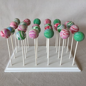 24 Count Cake Pop Stand.  Custom Sizes and Shapes Available.
