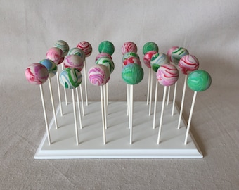 24 Count Cake Pop Stand.  Custom Sizes and Shapes Available.