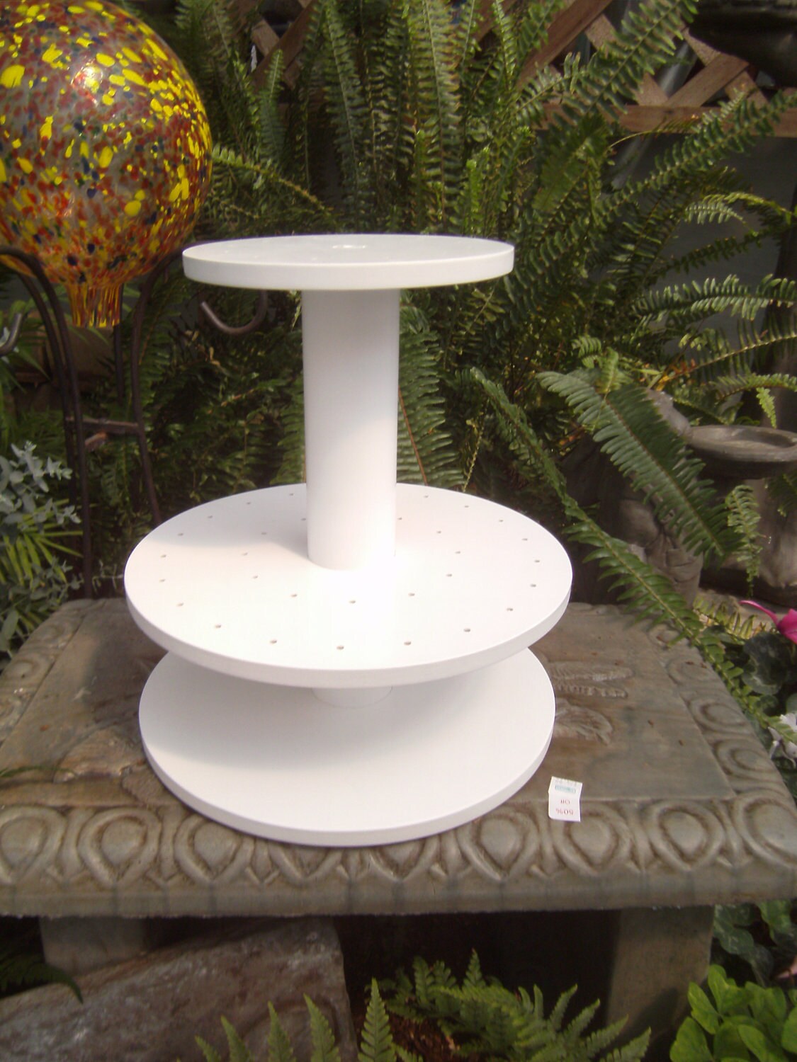 2 Tier Round Custom Made Cake Pop Stand. Holds 48 Cake Pops. Etsy