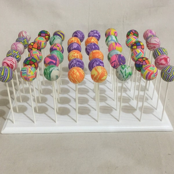 48 Count Cake Pop Stand.  Custom Sizes and Shapes Available.