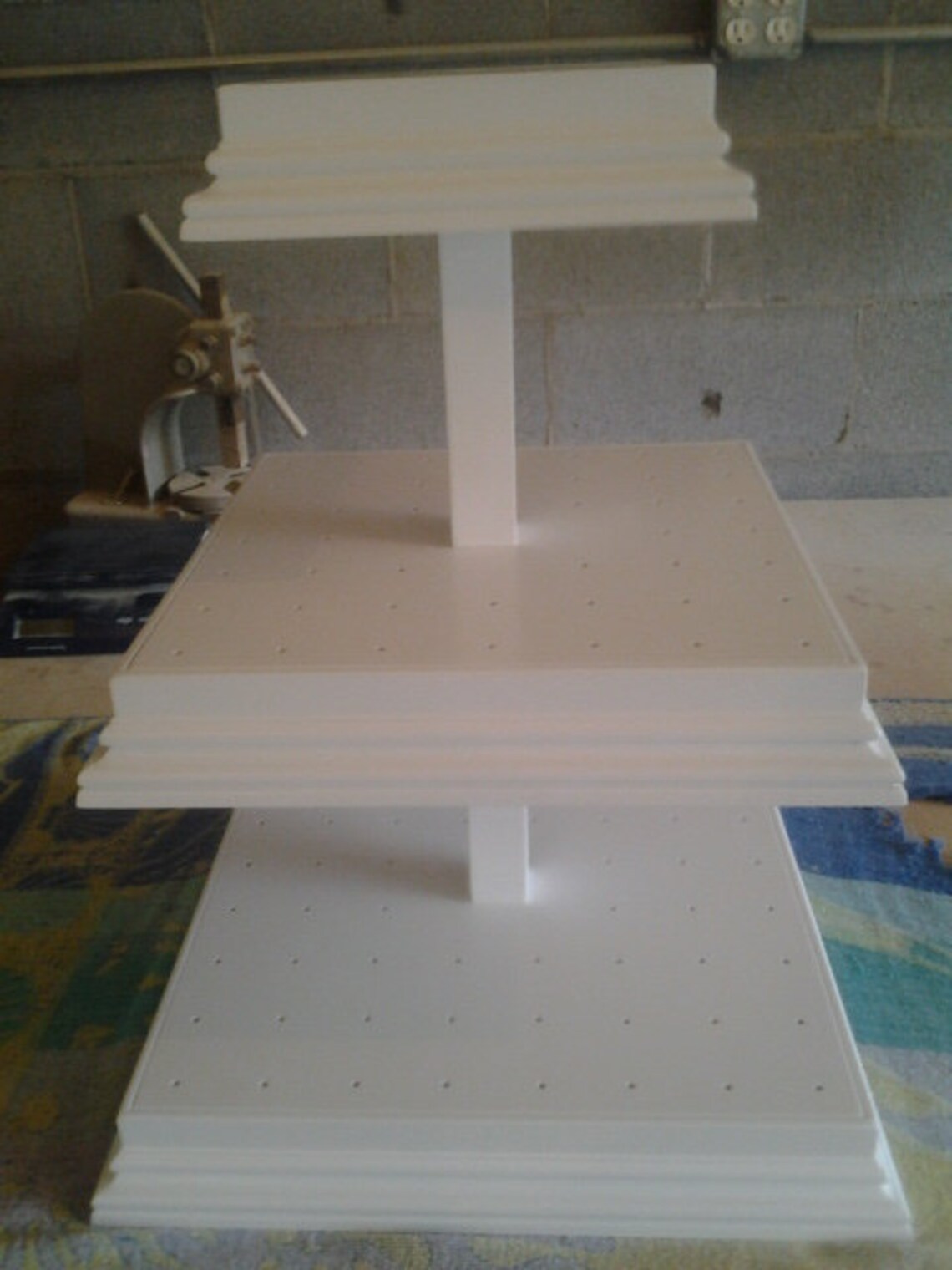 3 Tier Custom Cake Pop Stand With Matching Decorative Sides. Etsy