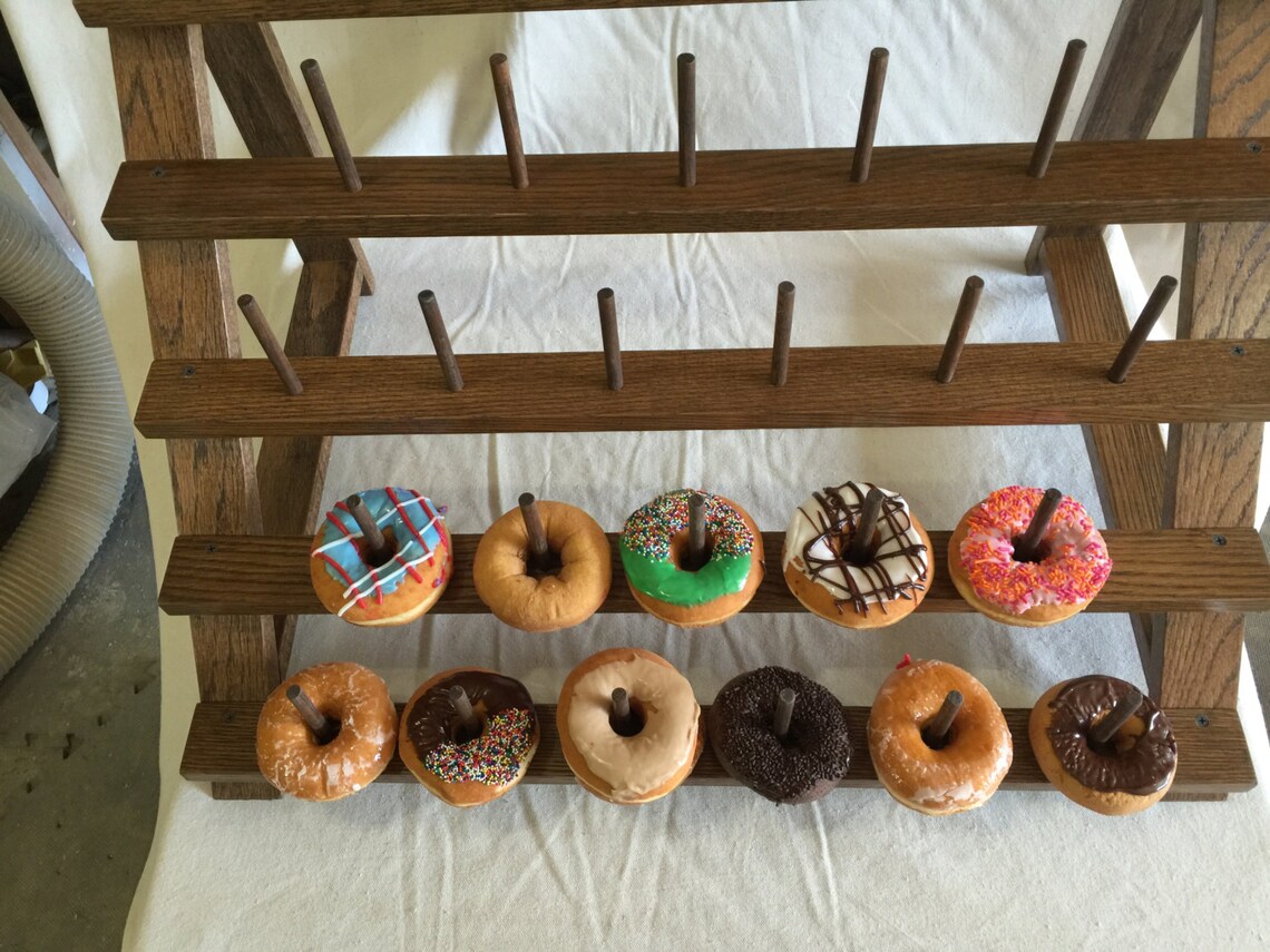 Custom Donut Stand. Can Be Adapted to Fit Cake Pops or Push Etsy