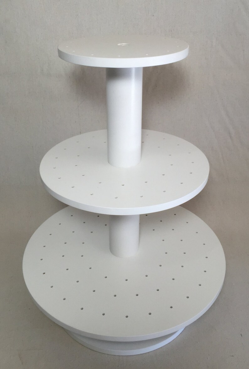 3 Tier Round Custom Made Cake Pop Stand. Holds 109 Cake Pops. Etsy