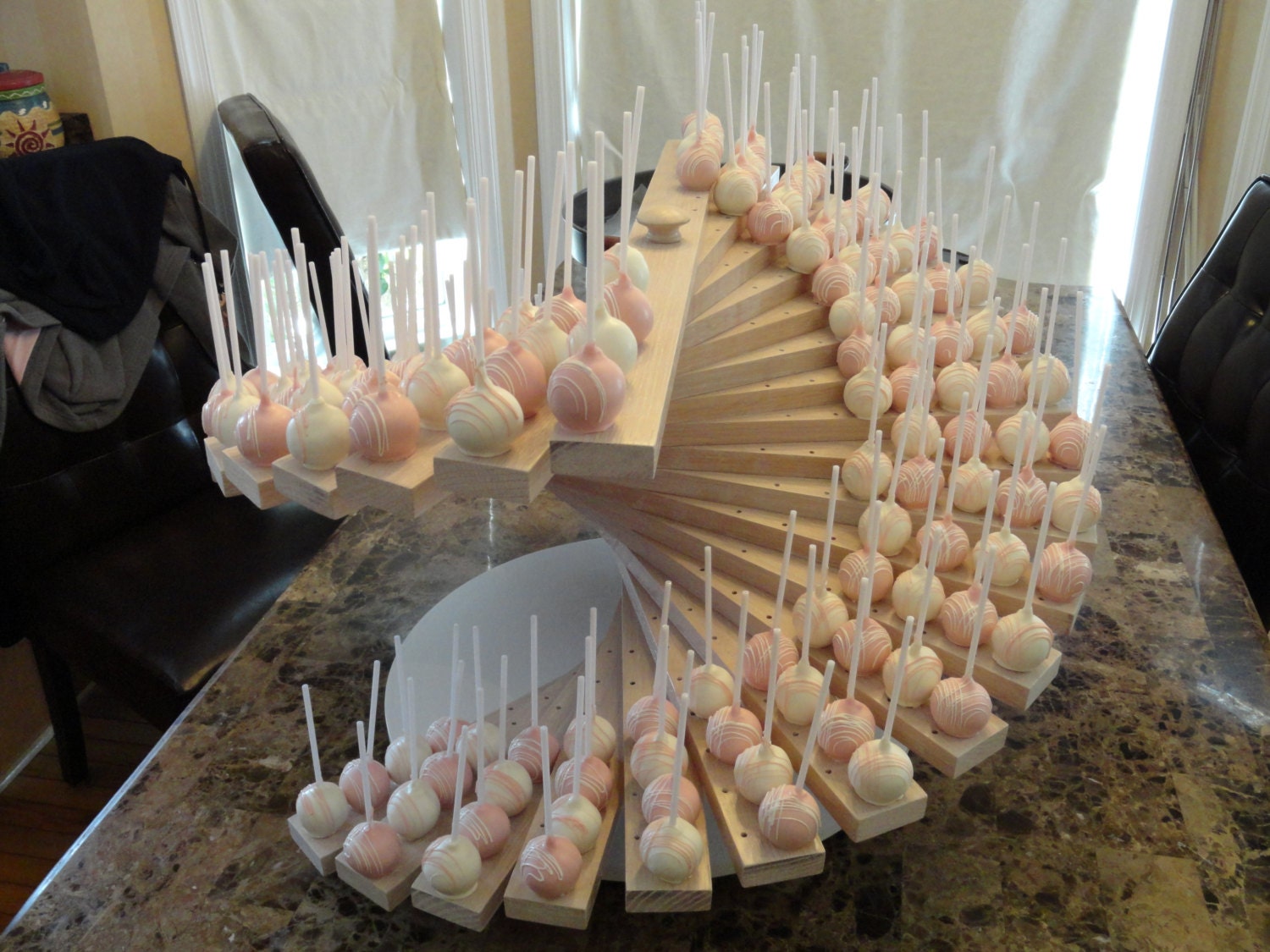 Spiral Custom Made Cake Pop Stand. Holds 280 Cake Pops. Etsy