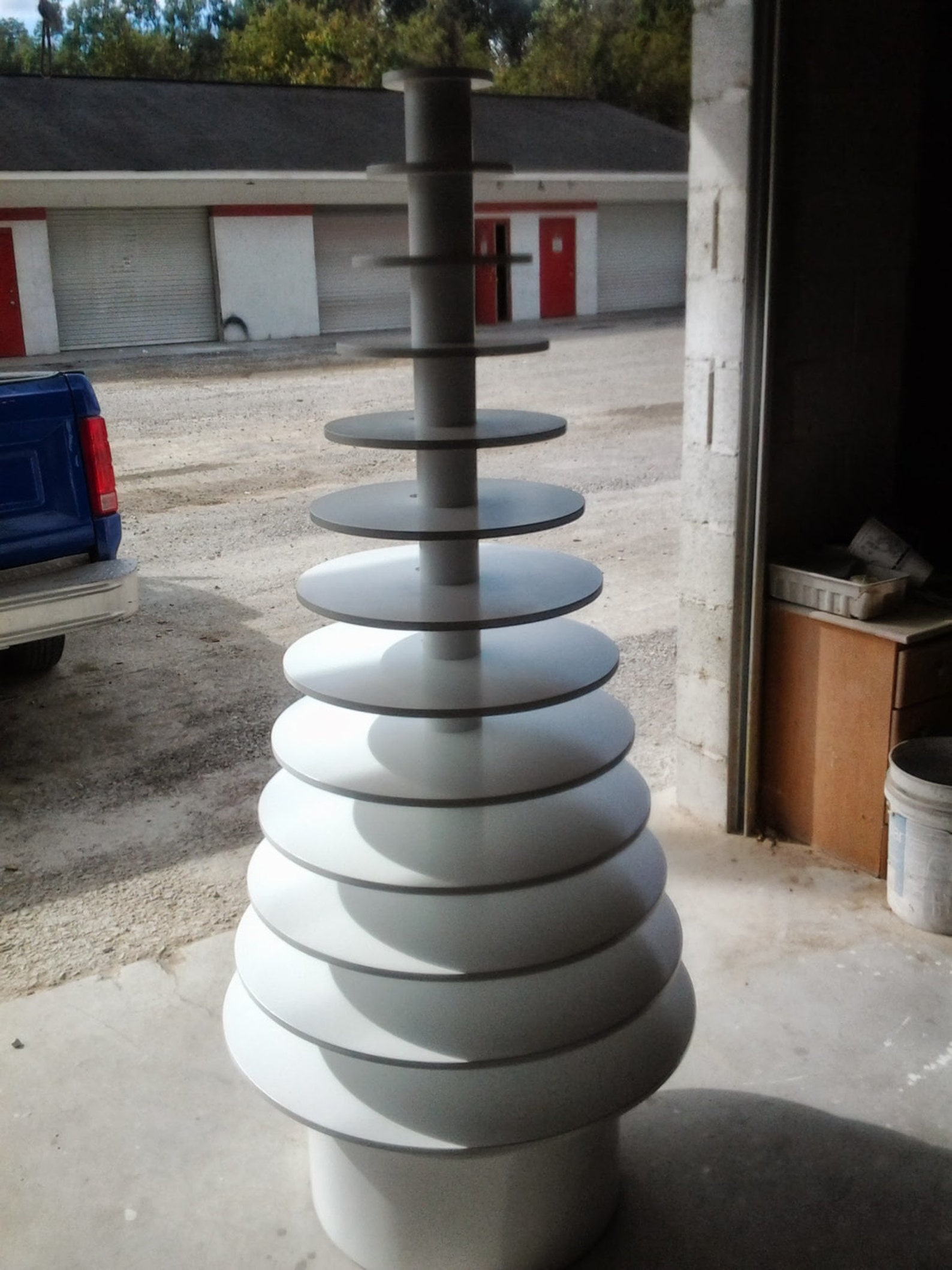 Giant Christmas Tree Style Cupcake Stand. Holds 500 Plus Etsy