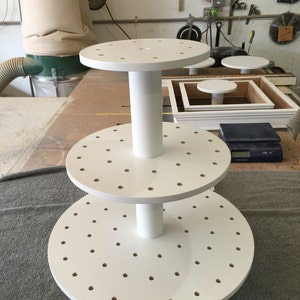 3 Tier Taller Round Push Pops Stand. Will Hold 88 Push Pops. image 3