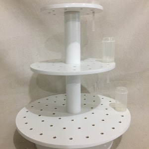 3 Tier Taller Round Push Pops Stand. Will Hold 88 Push Pops. image 6