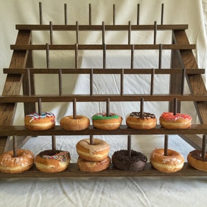 Custom Donut Stand.  Can be adapted to fit Cake Pops or Push Pops too!