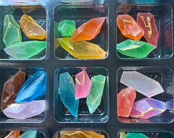 Kohakutou Gemstones - NEW ASSORTED  - Japanese Candy - Candy Crystals - Cake decoration