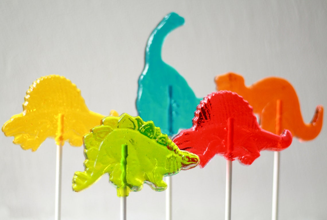 Dinosaur Lollipops Dinosaur Party Dinosaur Dig Party Etsy