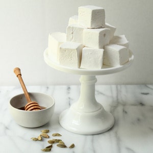 Cardamom Honey Marshmallows: Aromatic Indian Spiced Gourmet Treat