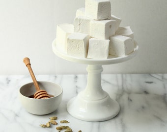 Cardamom and Honey Marshmallows - Handmade Marshmallows - Gourmet Food Gift