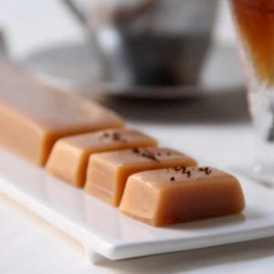 Rum  Espresso Caramel  - Gourmet Gifts for Foodies - Rum Lover Candy - Gift for Dad - Holiday Caramels - After Dinner Treat